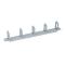 Organizator cablu OR104G 19, 1U, cu 5 manere de plastic, Gri