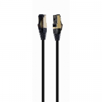 Patchcord PP8-LSZHCU-BK-0.5M S/FTP Cat. 8 LSZH black 0.5m