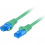 PATCHCORD S/FTP CAT.6A 20M GREEN LSZH