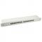Patchpanel 16x RJ45 Cat5e 19 1HE Gri