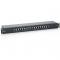 Patchpanel 16x RJ45 Cat6 19 1HE Negru
