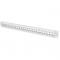 Patchpanel 1HE 24-Port Rackmount Modular Gri transp