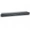 Patchpanel 24x RJ45 Cat6 19 1HE Negru Premium