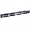 Patchpanel 24x RJ45 Cat6a 19 1HE Keystone