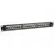 Patchpanel 24x RJ45 Cat6A 19 1HE Negru