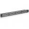 Patchpanel 48x RJ45 Cat6 19 1HE Keystone