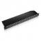 Patchpanel 48x RJ45 Cat6 19 1HE Negru Premium
