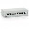 Patchpanel 8x RJ45 Cat6 10 TiNegrugehäuse