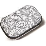 Penar cu fermoar, Color In Storage box - Big Flowers