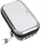 Penar cu fermoar & LOCK Tin - White Board Grey