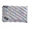 Penar cu fermoar, Metallic Jumbo - gri