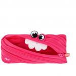 Penar cu fermoar, Party Monster - roz