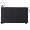 Penar dublu cu fermoar si masca material textil, Face-It Creature - negru