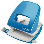 Perforator metalic LEITZ 5008 NeXXt Series, 30 coli, albastru-deschis