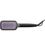 Perie incalzita Philips BHH880/00, Tehnologie ThermoProtect, invelis ceramic din turmalina, 2 Setari temperatura, Negru
