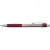 Pix metalic Penac Pepe, rubber grip, 0.7mm, accesorii bordeaux - scriere albastra