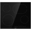 Plita ceramica Gorenje ECT643BCSC, 60cm, 4 zone de gatit, Negru