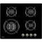Plita gaz incorporabila Hansa BHGI63112035, suport vitroceramic, 4 arzatoare (1x4cm, 2x6.5cm, 1x9c