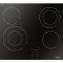 Plita incorpolabila Hansa BHC66506, Vitroceramica, 4 zone de gatit, Touch Control, Timer, Negru