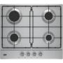 Plita incorporabila Beko HIAG64223SX, Gaz, 4 arzatoare, Inox