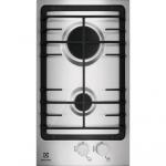 Plita incorporabila Domino Electrolux EGG3322NVX, Gaz, 2 arzatoare, 30 cm, Inox