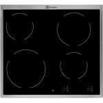 Plita incorporabila Electrolux EHF6240XXK, Electrica, Vitroceramica, 4 Zone de gatit, Touch control, 60 cm, Negru