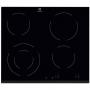 Plita incorporabila Electrolux EHF6241FOK, Electric, 4 Zone, Sticla neagra