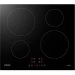 Plita incorporabila Samsung NZ64M3NM1BB, inductie, 4 arzatoare, control tactil, sticla neagra