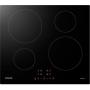 Plita incorporabila Samsung NZ64M3NM1BB, inductie, 4 arzatoare, control tactil, sticla neagra