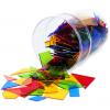 Poligoane colorate - set 450 buc