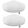 Polti PAEU0332 Kit of 2 Cloths for Vaporforce brush