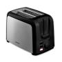 Prajitor de paine Heinner HTP-700BKSS, 750W, functii decongelare, reincalzire, anulare, 6 nivele de rumenire. Negru-Inox