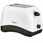 Prajitor de paine Tefal TT130130, putere 850 W, 2 fante, 7 niveluri de rumenire, Alb