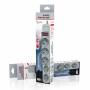 Prelungitor cu protectie Gembird SPG3-B-6C, 5 prize, 1.8m, gri
