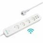 Prelungitor Smart WiFi AlecoAir G08-SP8S NEW  4 Porturi USB  4 Prize AC  Control energetic  Timer  Programare saptamanala