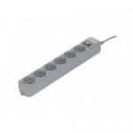 Priza cu protectie `SPG6-B-6C` - prelungitor 6 prize, 1.8m, Gembird