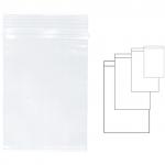 Pungi plastic cu fermoar pentru sigilare, 80 x 120 mm, 100 buc/set, Kangaro - transparente