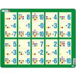 Puzzle Adunarea 1 - 10B, 10 Piese Larsen LRAR12