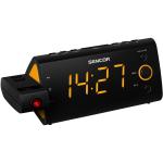 Radio cu ceas desteptator Sencor SRC 330 LED, orange