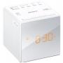 Radio cu ceas Sony ICFC1W.CED, alb