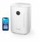 Resigilat - Umidificator si purificator Clean Air Optima CA604W Smart  WiFi  Difuzor de arome  Lampa UV-C  Ionizare  Display  Ti