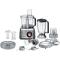 Robot de bucatarie Bosch MC812M844, 1250 W, 3.9 L, 50 functii, Selector viteza variabil, Gri
