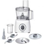 Robot de bucatarie Bosch MCM3100W, 800 W, bol 2.3 l, 2 viteze, Alb