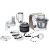 Robot de bucatarie Bosch MUM5xW20, 1000W, 7 trepte de viteza + Pulse, 3D PlanetaryMixing, Cantar integrat, 3,9 l capacitate bol, alb maro