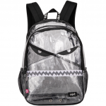 Rucsac Razor cu 2 compartimente + 1 compartiment cu incuietoare - Transparent