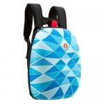 Rucsac Shell - triunghiuri albastre