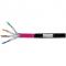 S/FTP Cat7 AWG23 1000MHz Negru 100m