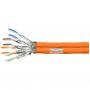 S/FTP Cat7 AWG23 1000MHz, Portocaliu,duplex