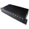 Sasiu Convertor Media 2HE 14-Slots Negru