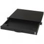 Sertar Tastatura Incuiat Extensibilar 1U Negru